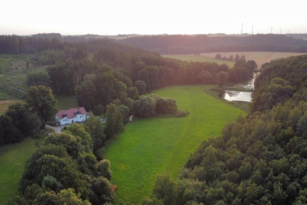 Wald-Apartment Limbach-Oberfrohna Luaran gambar