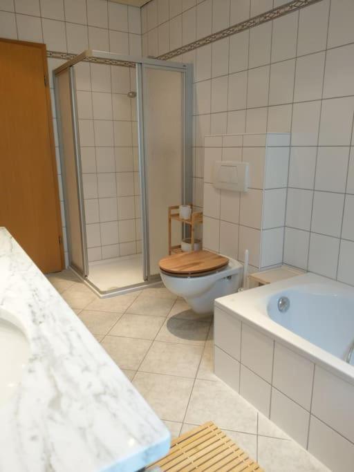 Wald-Apartment Limbach-Oberfrohna Luaran gambar