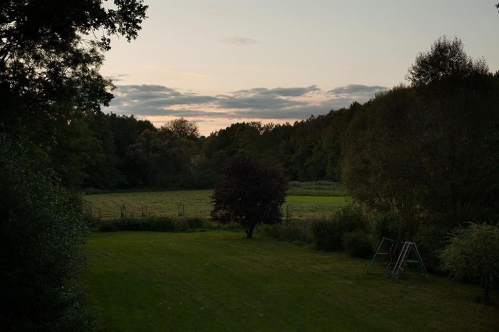 Wald-Apartment Limbach-Oberfrohna Luaran gambar