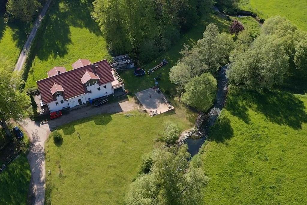 Wald-Apartment Limbach-Oberfrohna Luaran gambar
