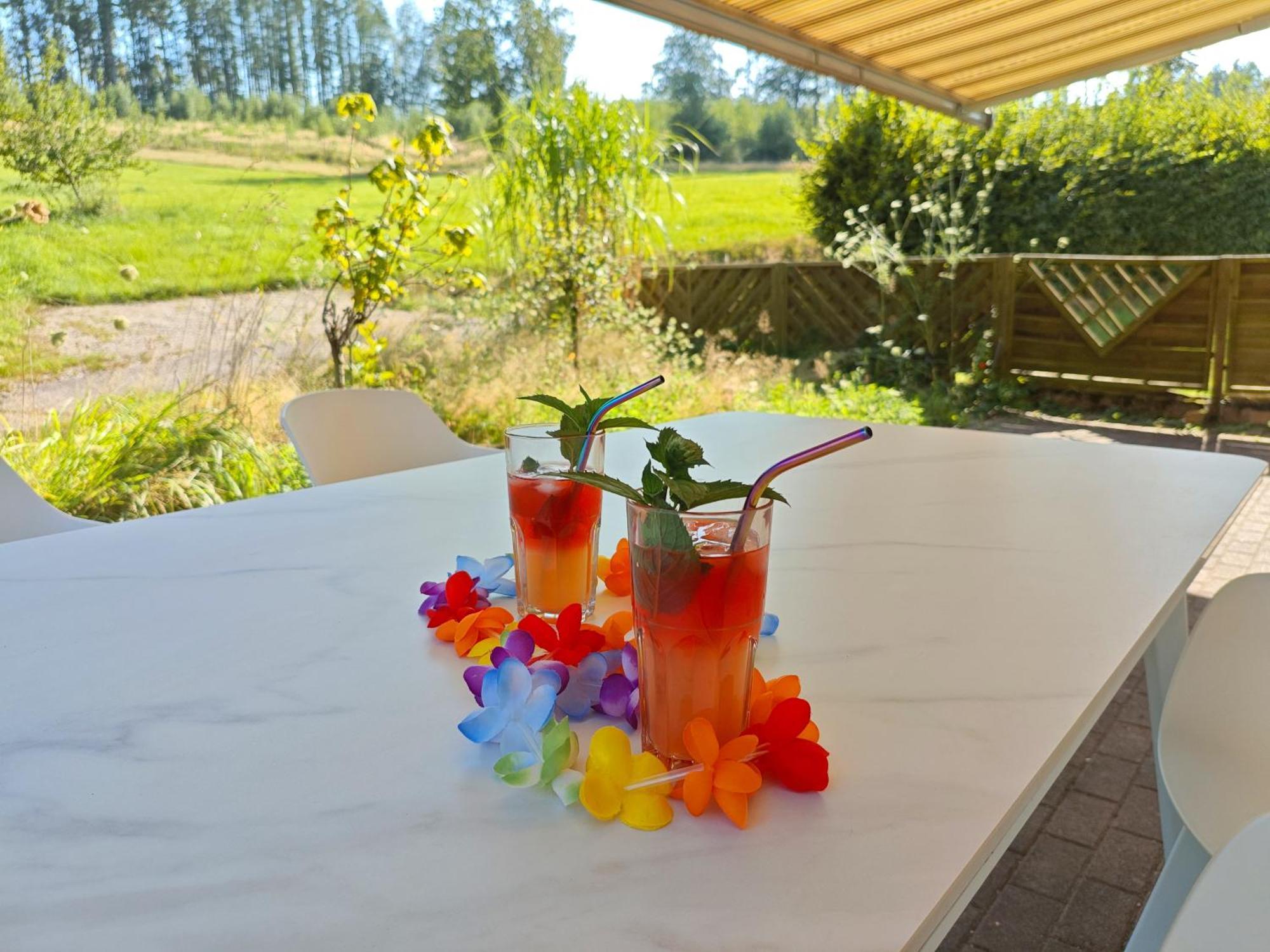Wald-Apartment Limbach-Oberfrohna Luaran gambar