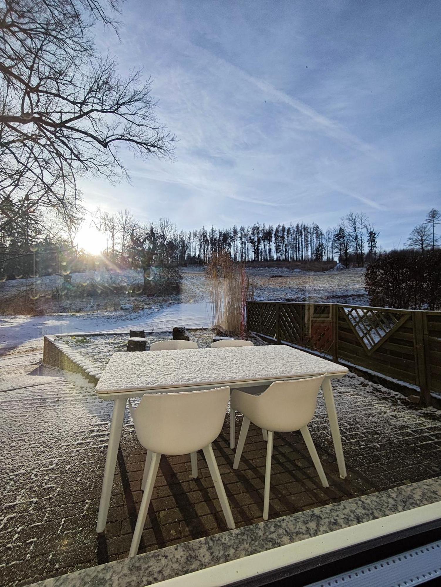 Wald-Apartment Limbach-Oberfrohna Luaran gambar